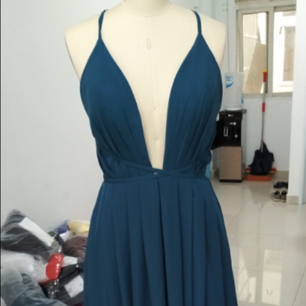 This prom dress was a size too large for me